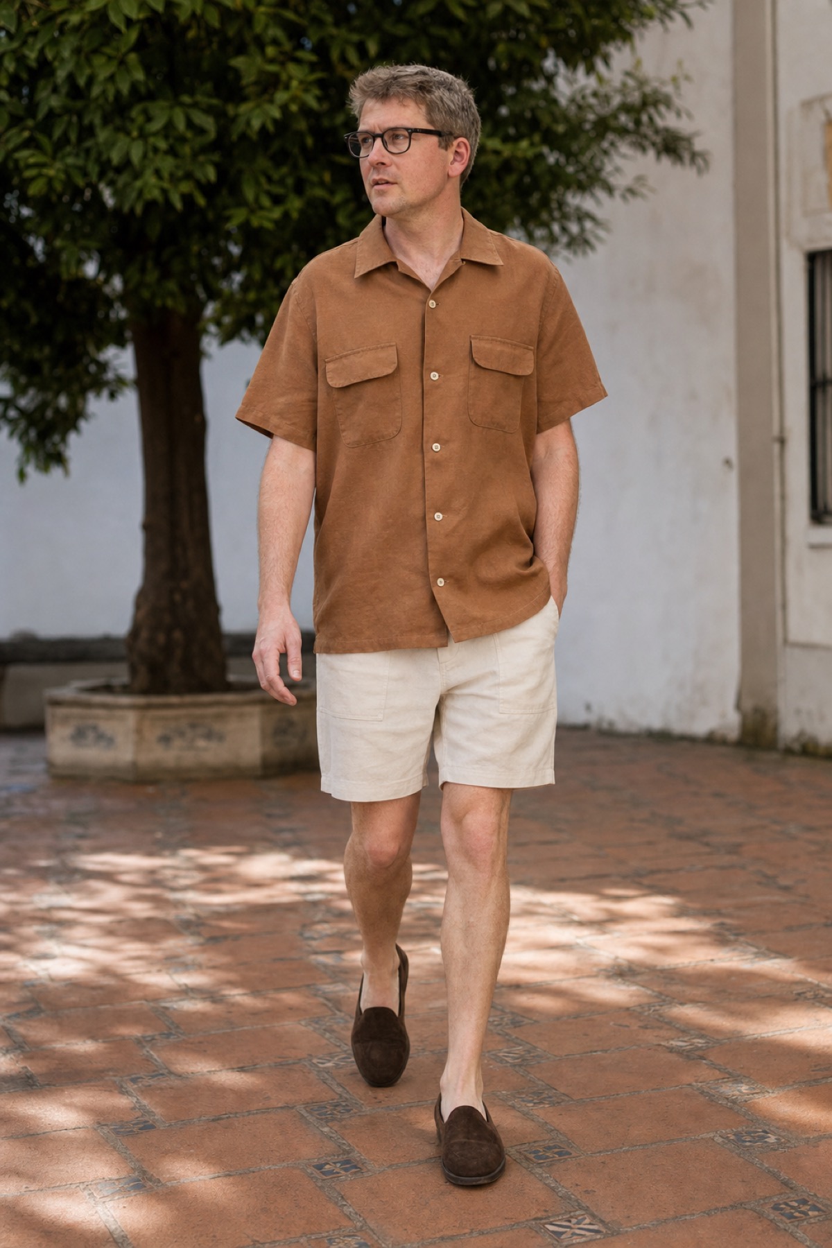 Buck Mason lookbook - Seville Afternoon Shade